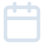 Wound Logix Calendar Icon in Light Blue